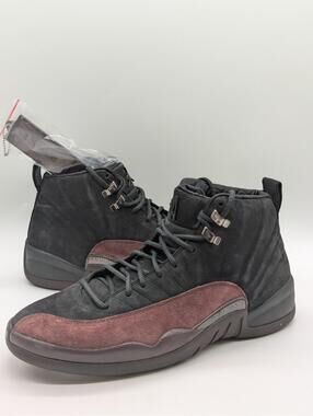 Women's Size 13 - Jordan 12 Retro SP x A Ma Maniere Mid Black Purple DV6989-001